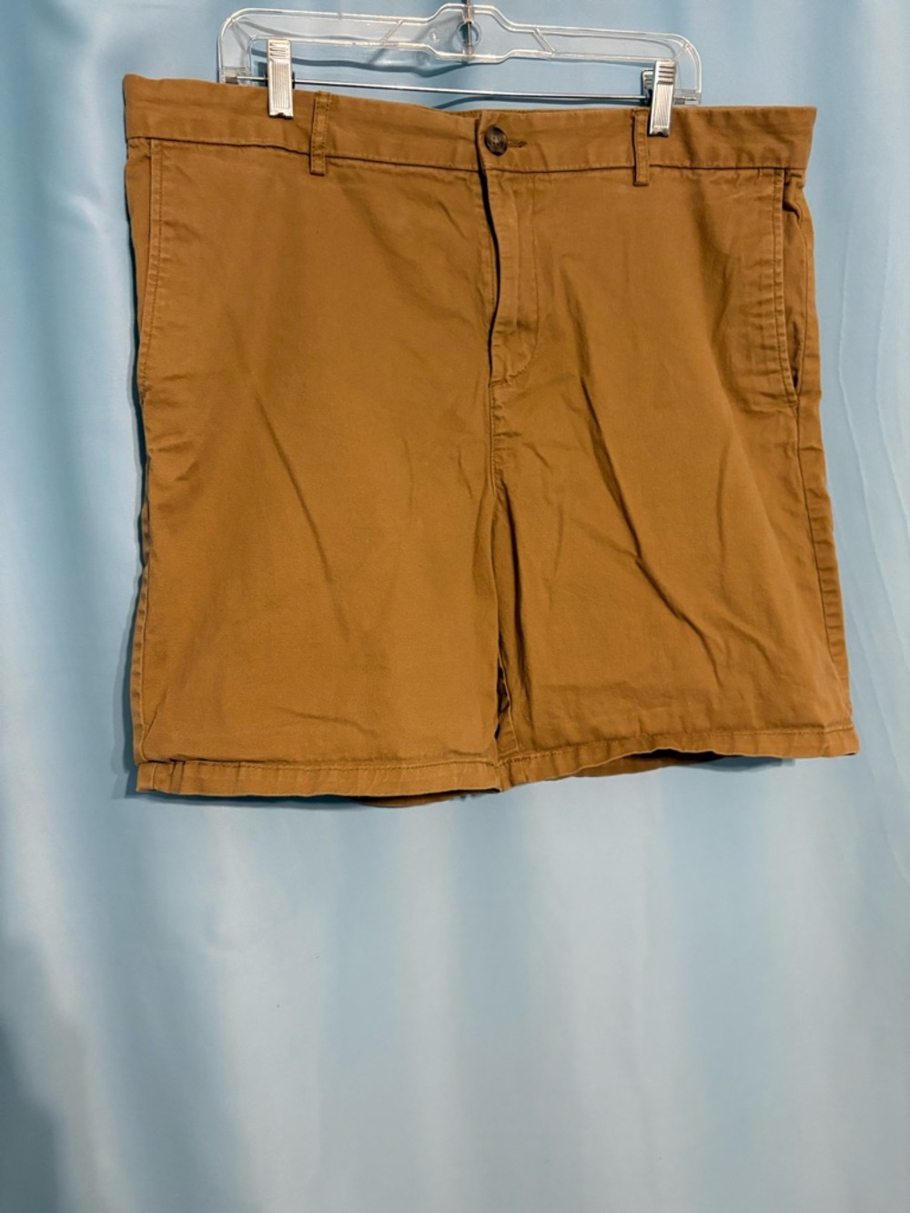Men's Casual Cotton Shorts — Khaki